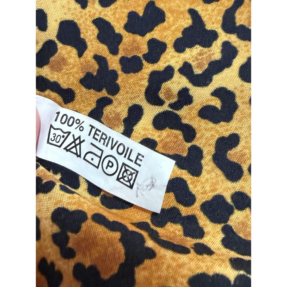 Rima Cheetah Leopard Print Swim Cover-up Wrap Beach Summer Vacation - Picture 6 of 8